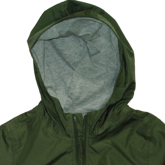 WindBreaker Jacket Coat Hooded Zip Front Outerwear - Picture 3 of 10